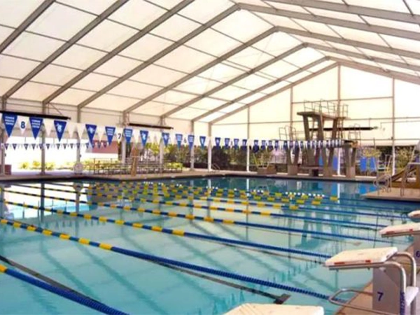 Large Span Aluminum Swimming Pool Enclosure for Schools